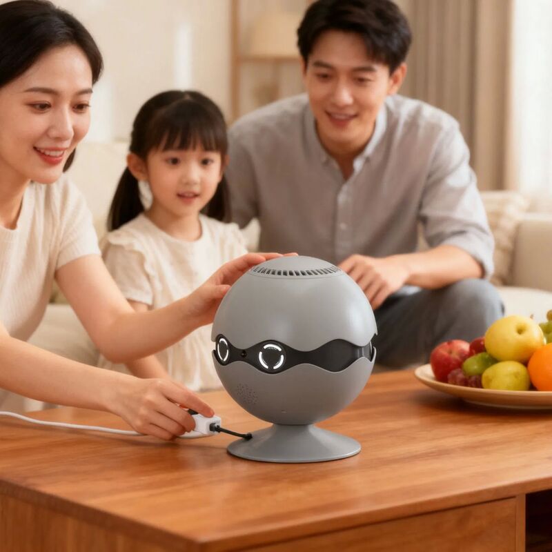 Portable Plasma Air Purifier with 99.99% Sterilization Rate 400m³/h Air Volume and DBD Plasma Technology