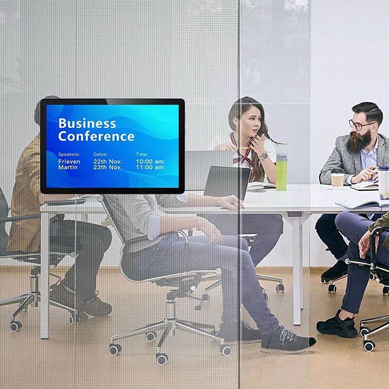 Custom OEM ODM 10inch Meeting Room Booking Tablet with 4G Connectivity and Quad-Core CPU for Business