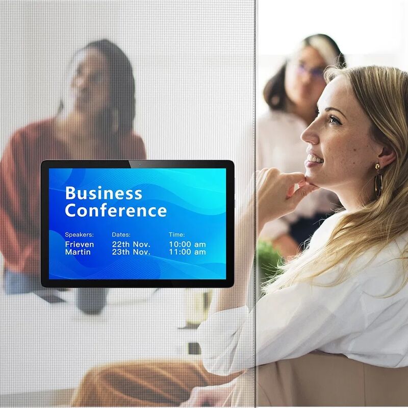 Custom OEM ODM 10inch Meeting Room Booking Tablet with 4G Connectivity and Quad-Core CPU for Business