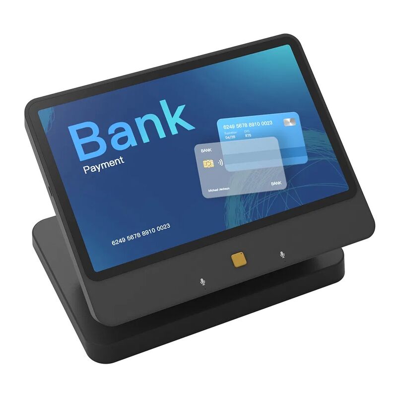 Customizable Size POS Tablet with Fingerprint Security and Google Services Integration for Bank Terminals