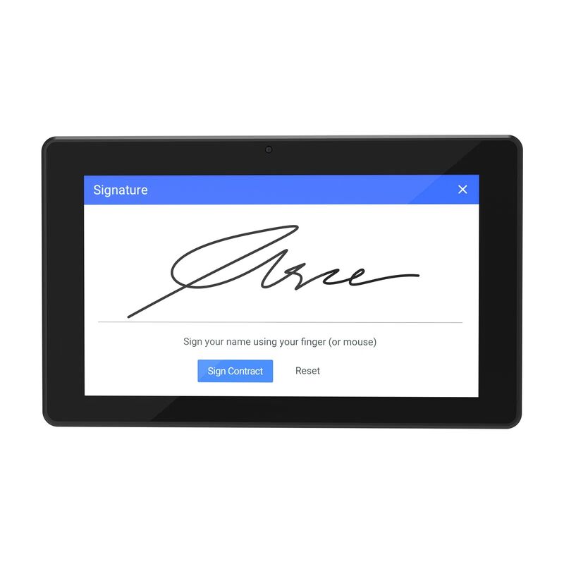 7 Inch Android Tablet with Multiple USB Ports and Fingerprint Authentication for POS System Payment Kiosk