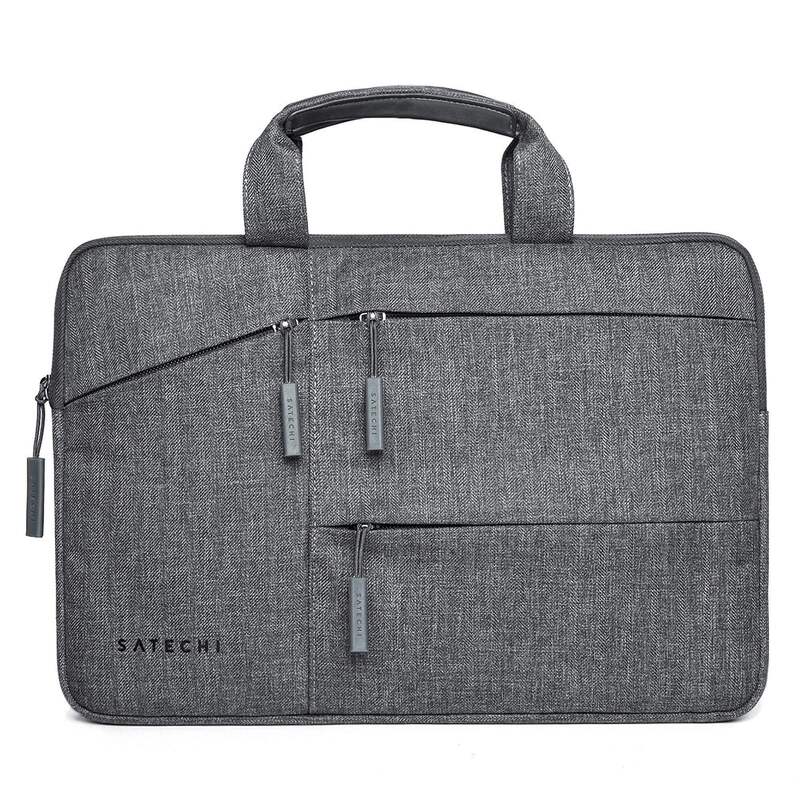 Water-Resistant 15-inch Laptop Carrying Case with Impact Cushioning and Multiple Pockets