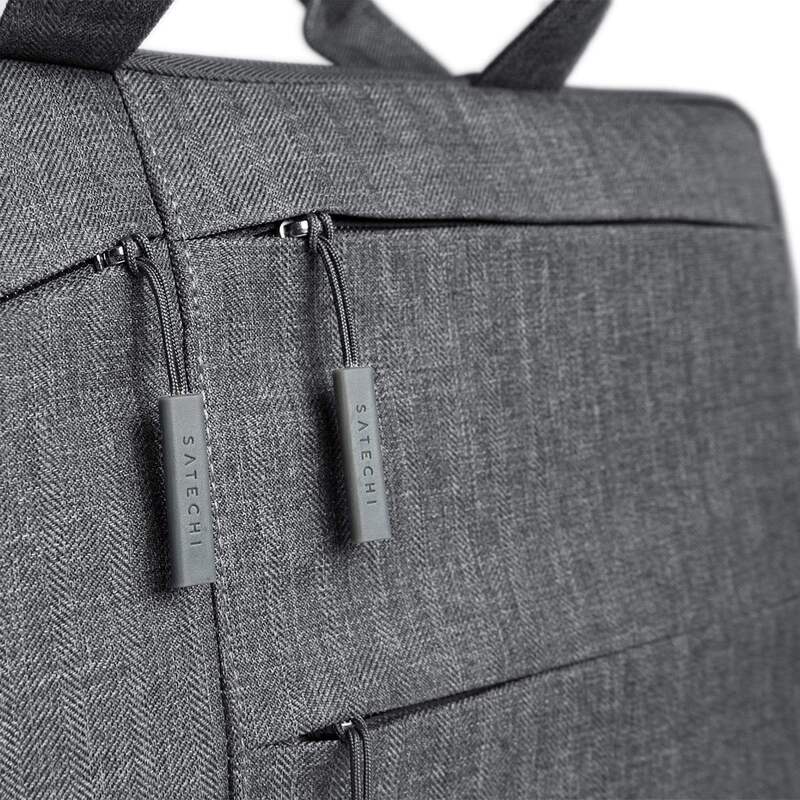 Water-Resistant 15-inch Laptop Carrying Case with Impact Cushioning and Multiple Pockets